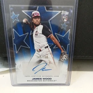 James Wood 2025 Topps Series 2 Certified Autograph Issue - Picture 1 of 2