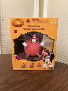 Disney Minnie Mouse Halloween Hexe Steckkürbis Deko Set - ohne Farbe - Bild 1 von 9