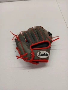 Franklin Infinite Web Shok Sorb 22752-10 1/2 " RHT Gray Grey Red Baseball Glove - Picture 1 of 6