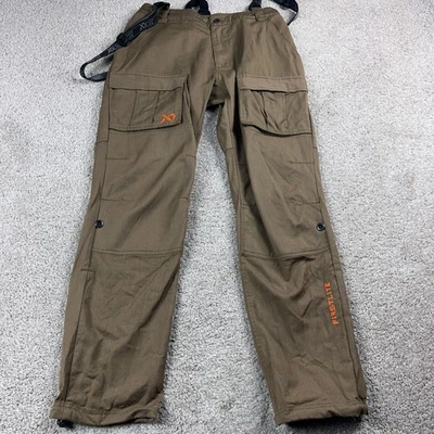 Pantalones First Lite Para Hombre Grandes Beige Mezcla de Lana Caza Carga Exterior Utilidad Foto 1 de 4
