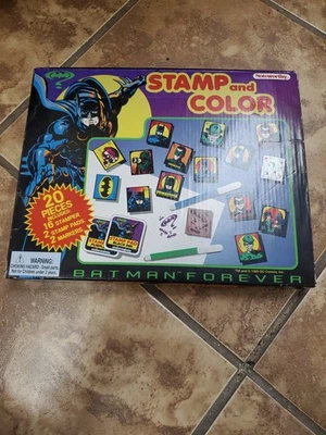 Batman Forever Stamp And Color 20 Pieces - Image 1 of 2