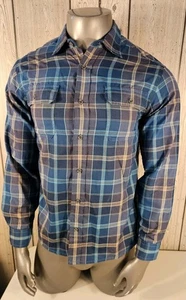 Orvis Hemd Herren XXL blau lila kariert kariert Angeln Outdoor Langarm  - Bild 1 von 7