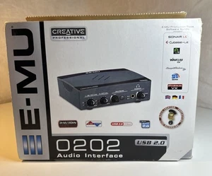 E-MU 0202 USB 2.0 Audio Interface Neu Open Box - Bild 1 von 16