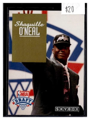 1992-93 SkyBox #DP1 Shaquille O'Neal Draft Picks - Image 1 of 2