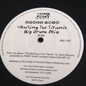 Aphex Twin - Raising The Titanic 12" (Electronic/Techno/IDM) PROMO IMPORT 1995 - Picture 1 of 5