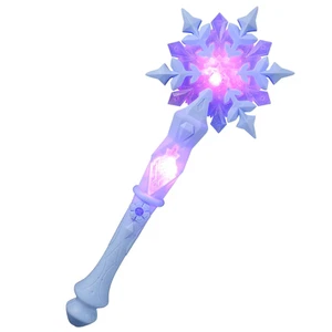 Bestonzon Light up Snowflake Wand-Glow Stick Wands with Sound-Led Princess Wa... - Picture 1 of 12