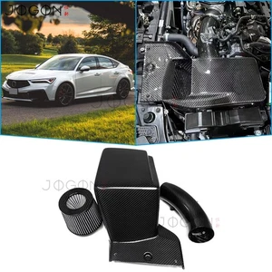 DE5 For Acura Integra Type S 2023 24+ Carbon Engine Air Intake System Decor Case - Picture 1 of 13