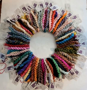 114 skeins - The Thread Gatherer Sheep's Silk on large ring, full skeins - Picture 1 of 8