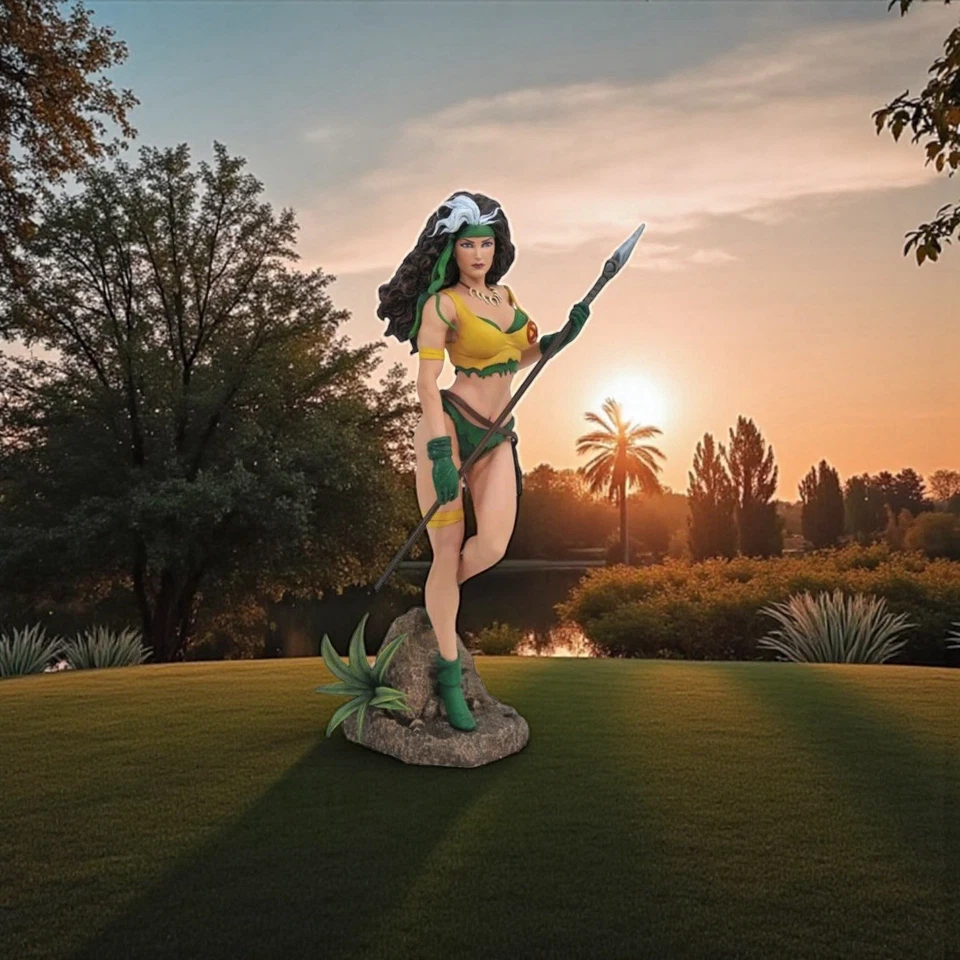 Estatua X-Men Rogue Tierra Salvaje Foto 1 de 4