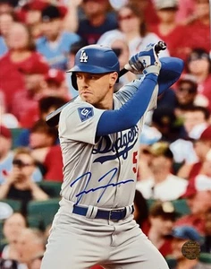 Foto firmata Freddie Freeman MVP Los Angeles Dodgers autografata 10x8 con certificato di autenticità - Foto 1 di 6