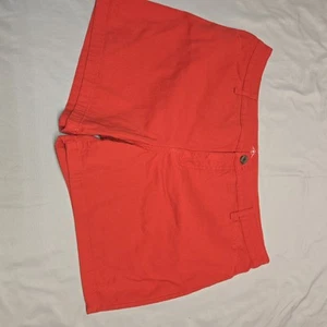Pantalones Cortos St. John's Bay Mujer 5" Rojo Chino Talla 16 Calce Clásico Usados en Excelente Condición - Imagen 1 de 5