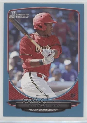 2013 Bowman Draft Draft Picks Blue /500 Justin Williams #BDPP94 - Image 1 of 2
