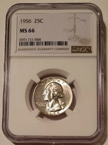 NGC 1956 Washington Quarter MS66 (B) - Picture 1 of 4