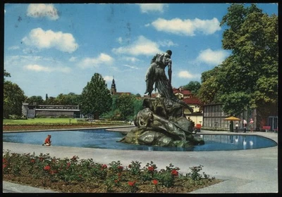 (D6293) AK Coburg - Rosengarten - Bild 1 von 2
