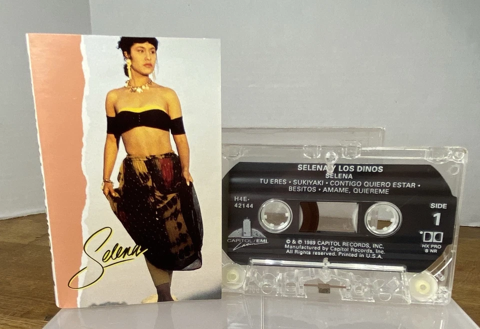 Selena y Los Dinos Selena (1989 Cassette) Capitol EMI Original Vintage Tejano VG - Image 1 of 4