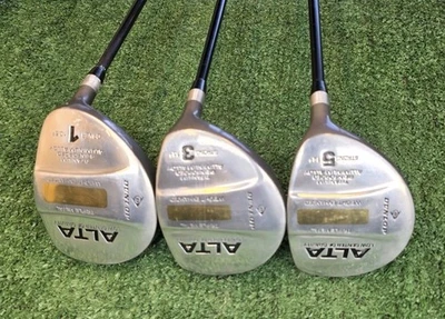 Dunlop ALTA 3 piezas Juego de controladores 1, 3, 5, peso de madera eje de grafito mejorado derecha Foto 1 de 4