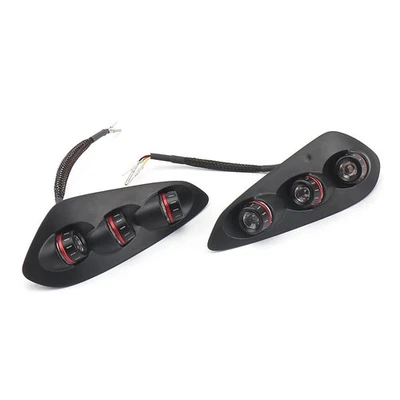 1 Pair Motorcycle Rear Blinker Taillight Red Replacement for BMW S1000RR 2023- - Bild 1 von 4