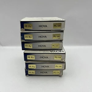 Hoya Filter for Special Effect 49mm  PL with Case Brand New Old Stock *LOT Of 6* - Picture 1 of 6