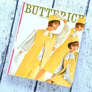 Vintage Butterick 1965 Counter Catalog Sewing Pattern Display Book - Picture 1 of 13
