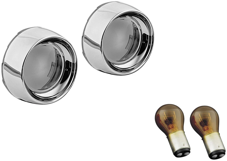 Biseles de plato profundo con lentes rojas Kuryakyn 2269 Foto 1 de 1