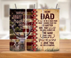 Dad 20 oz tumbler - Picture 1 of 3