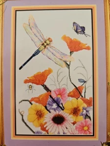 Cross My Heart, Inc. THE DRAGONFLY Counted Cross Stitch Pattern CSB-243 150x247 - Picture 1 of 4