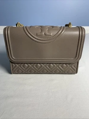 Tory Burch Leather Fleming Small Shoulder Bag - Image 1 of 4