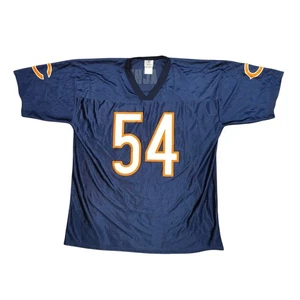 (MÄNGEL) NFL Team Bekleidung Brian Urlacher Chicago Bears. Fußball Trikot XL Blau - Bild 1 von 13