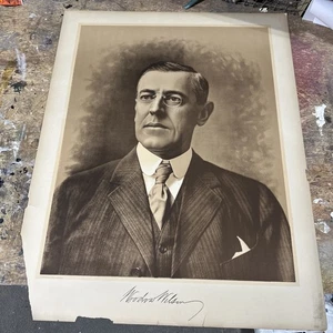 Originaldruck Woodrow Wilson Political Ad President von 1913 - Bild 1 von 12