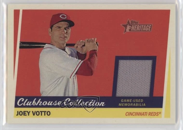 2016 Topps Heritage Clubhouse Collection Relics Joey Votto #CCR-JVO - Image 1 of 2