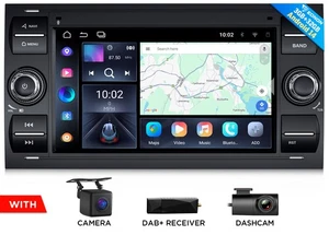 DAB+ Eonon FDX7 7" Autoradio Android Auto 14 CarPlay GPS Navi für Ford C/S-Max - Bild 1 von 20