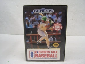 Sports Talk Baseball (Sega Genesis) en caja original - Imagen 1 de 3