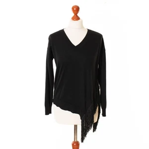 Suéter para mujer Falconeri negro ultraligero cachemir talla S/M 13318 - Imagen 1 de 6