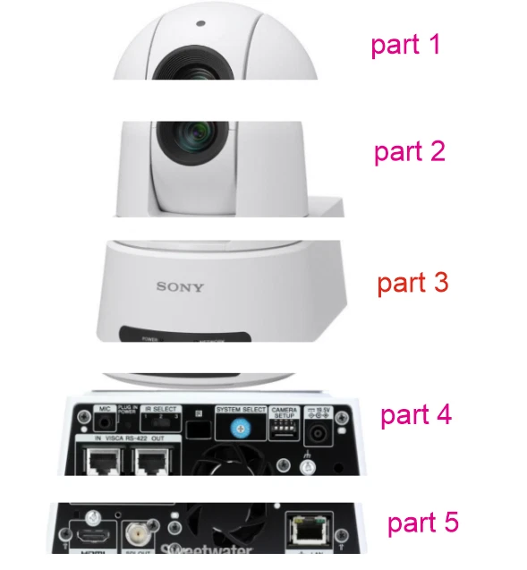 Sony SRG-A12 - 8,5 MP,4K Ultra HD - 3840 x 2160 Pixel - 60 fps - 12 x optic - Image 1 of 4