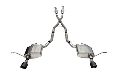 Escape trasero gato negro CORSA 14991BLK para Jeep Grand Cherokee 11-21 5,7 L V8 Foto 1 de 3