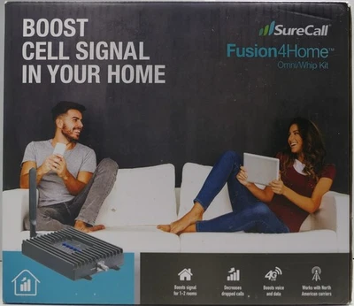 SureCall Fusion4Home Cell Phone Signal Booster Omni/Whip Kit 4G - OPEN BOX - Image 1 of 4