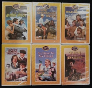6 Brand New/Sealed Rare Disney DVDs: Moon Pilot, Run, Appaloosa, Run, The Wild - Picture 1 of 3