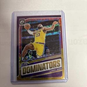 2024-25 Panini Donruss Optic - Elite Dominators LeBron James 13/99 - Purple/Gold - Bild 1 von 2