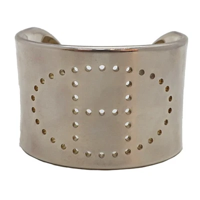 Bracelet HERMES Eclipse Ag925 SM 122,5 g argent avec sac à poussière d'occasion - Photo 1/4