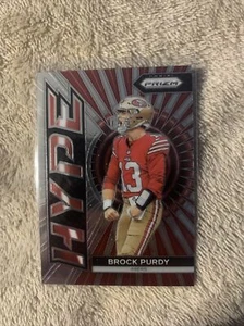 2023 Panini Prizm Football Brock Purdy Hype Insert #H-2 - San Francisco 49ers QB - Picture 1 of 2
