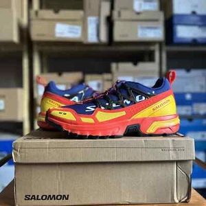 UK 10 - Salomon ACS+ Heritage Pack - Cherry Tomato/Blueprint/Lemon - Bild 1 von 5