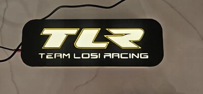 TLR Team Losi Racing  led  light box  sign wall mountable  Usb c powered - Image 1 of 4