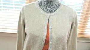 The Children's Place Girls Cardigan Sweater metallic XXL 16 Long Sleeve Button D - Picture 1 of 7