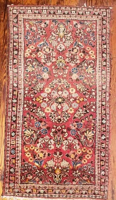 Tapete SAROUK 2.2x4 tapete de lã - Imagem 1 de 4