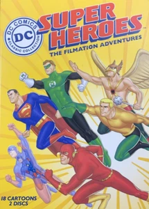 Super Heroes The Filmation Adventures DVD - DC Animated Series - Justice League - Picture 1 of 1