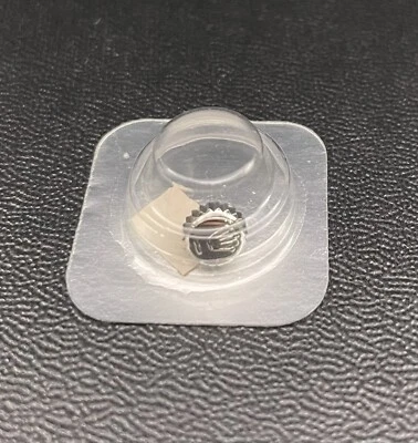 Genuine Rolex 241 24 603 0 Stainless Steel Crown Watch Part Foto 1 de 3