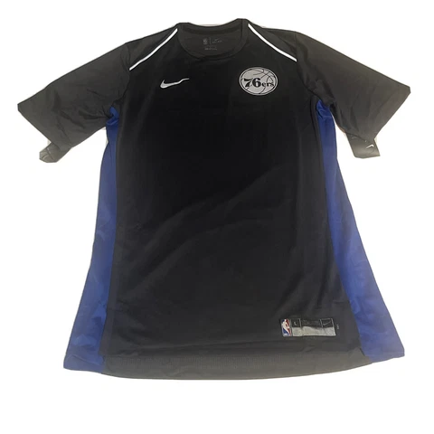 Philadelphia 76ers Shooting Shirt Black Men’s Nike Dri-Fit  Large Tall Cover