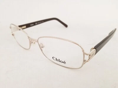 Marco de gafas CHLOE CE 2117 713 plateado marrón 54 mm MUJERES Italia con estuche Foto 1 de 3