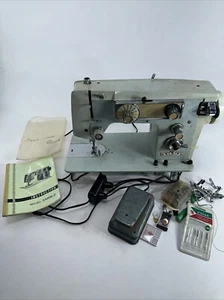 Vintage Zick-Zack Schneiderin SAMB-2 JA-38 Nähmaschine ohne Koffer + Zubehör - Bild 1 von 19