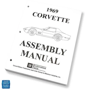 1969 Corvette Factory GM Assembly Manual Each Loose Leaf / Unbound - Picture 1 of 4